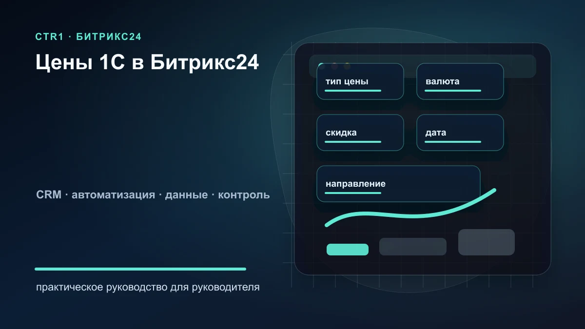 Цены из 1С в Битрикс24: как настроить обмен без ручного обновления