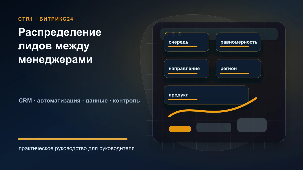 Автоматическое распределение лидов между менеджерами в Битрикс24