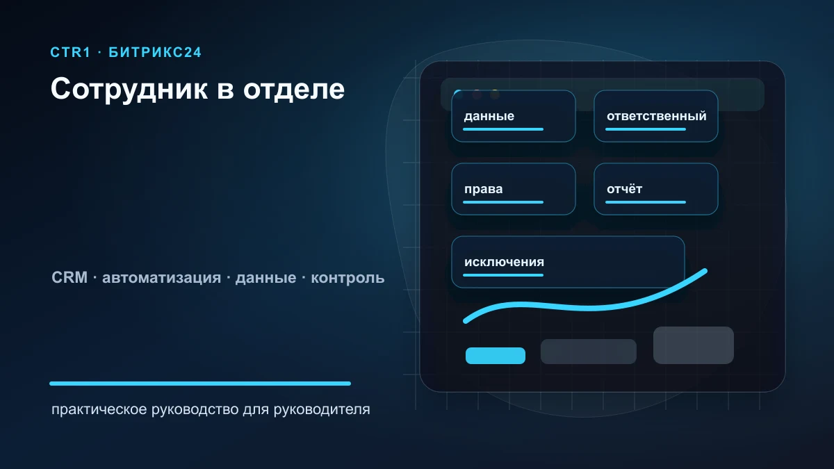 Как добавить сотрудника в отдел в Битрикс24